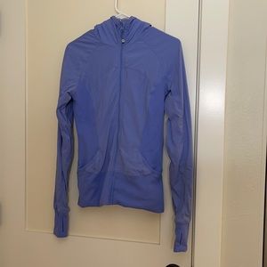 Lululemon reversible zip up jacket (periwinkle)